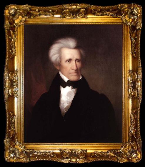 framed  Asher Brown Durand Andrew Jackson, ta009-2